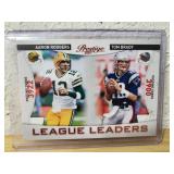 2011 Prestige Aaron Rodgers/Tom Brady League