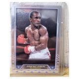 2024 Topps Chrome Sugar Ray Leonard Boxing Card