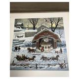 1987 Geeenwich Workshop Christmas Print signed/