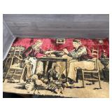 Velvet Tapestry / Rug  42x25"