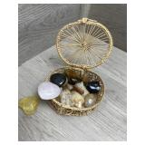Basket of Tumbled Stones