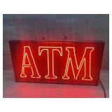 Neon ATM Sign 25"x13??