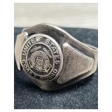 Sterling United State Coast Guard Ring  11.6 TGW