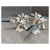 (6) Vintage Metal Military Navy Sailor Figure