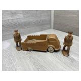 Auburn Rubber Truck and Soldiers