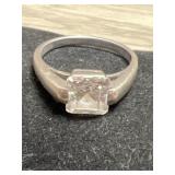 Sterling & CZ Ring 4.5 TGW