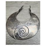 Large Sterling Pendant 20.2 TGW signed DDD
