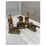 (6) Auburn Rubber Soldiers