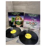 (2) Passport LPs - 1976 Cross Collateral ;