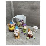 Disney Collection - 4 Dwarfs 101 Puppy  and Mug