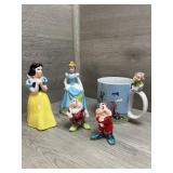 Disney Bundle: Snow White, Cinderella, 2 Dwarfs: