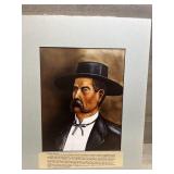 #ï¿½d Signed Wyatt Earp Print by Cameron Blagg-