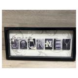ï¿½The Joy is in the Journey ï¿½ Wall Art 17"x8ï¿½