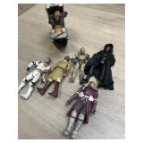 (6) Star Wars Figures 2000s?Hasbro LFL