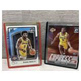(2) 2024-25 Bronny James Rookie Cards