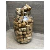 Overflowing Jar of Wine Corks #2