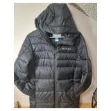 Mens Size S Columbia Insulated Hooded Jacket