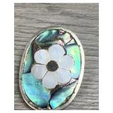 Silver and Mother of Pearl Pendant