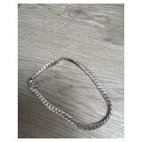 Signed CW Heavy Sterling Bracelet 7.6TGW