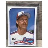 1989 Topps Baseball Randy Johnson