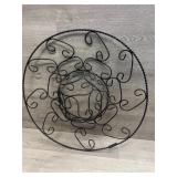 Cast Iron Hat - Wall Decor 17" Across