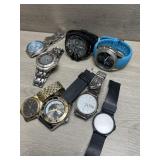 (8) Menï¿½s Fashion Watches - seiko- Casio-