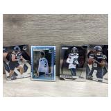 (4) Super Champion Seahawks Football Cards