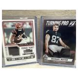 (2) Relic Rookie Cards - Chase Brown ;  Michael
