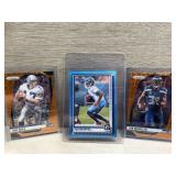 (2) Prizm Football cards & #ï¿½d Calvin Ridley