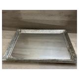 Antique Silver Plated Mirrors Tray
