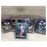 (5) Football Inserts - Lawrence Taylor, Deshaun
