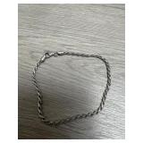 Sterling Silver 7" Bracelet 3.5 TGW