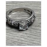 Sterling and CZ Ring 4.1 TGW