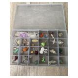 Trinket Box Collection - Glass, Wire Wrapped