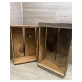 (2) Rustic Fruit Boxes