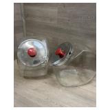 Pair of Store Display size Cannisters