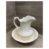 Bowl and Pitcher Set