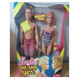 NIB 2010 Mattel Barbie She Said Yes Dual Pack
