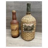 (2) Alcohol Bottles - Scotch and Rum