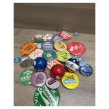 Pin Backs and Antennae Balls