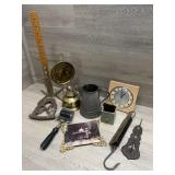 Rustic Items - Clock: Note holder; Hem Measure