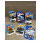 (6) HotWheels on Card