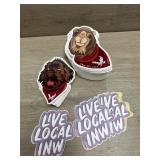 Tons of EWU Stickers