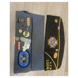 (2) American Legion Garrison Hats