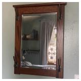 Wood Framed Mirror - 17.5" x 24.25? -