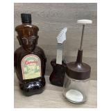 VTG Nut Chopper/ Avon Guitar and Kahlua Bottle