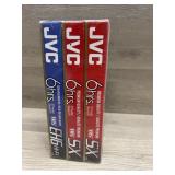 Sealed pack of 3 VHS Blank Tapes
