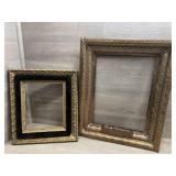 (2) Antique Ornate Frames 1 is Metal