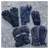 (5) Pairs Of Adult Winter Gloves - Dakine, Under
