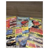 (6) 1970ï¿½s Chevy Magazines